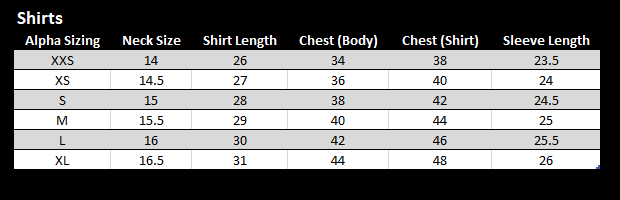 Black Band Collar Shirt