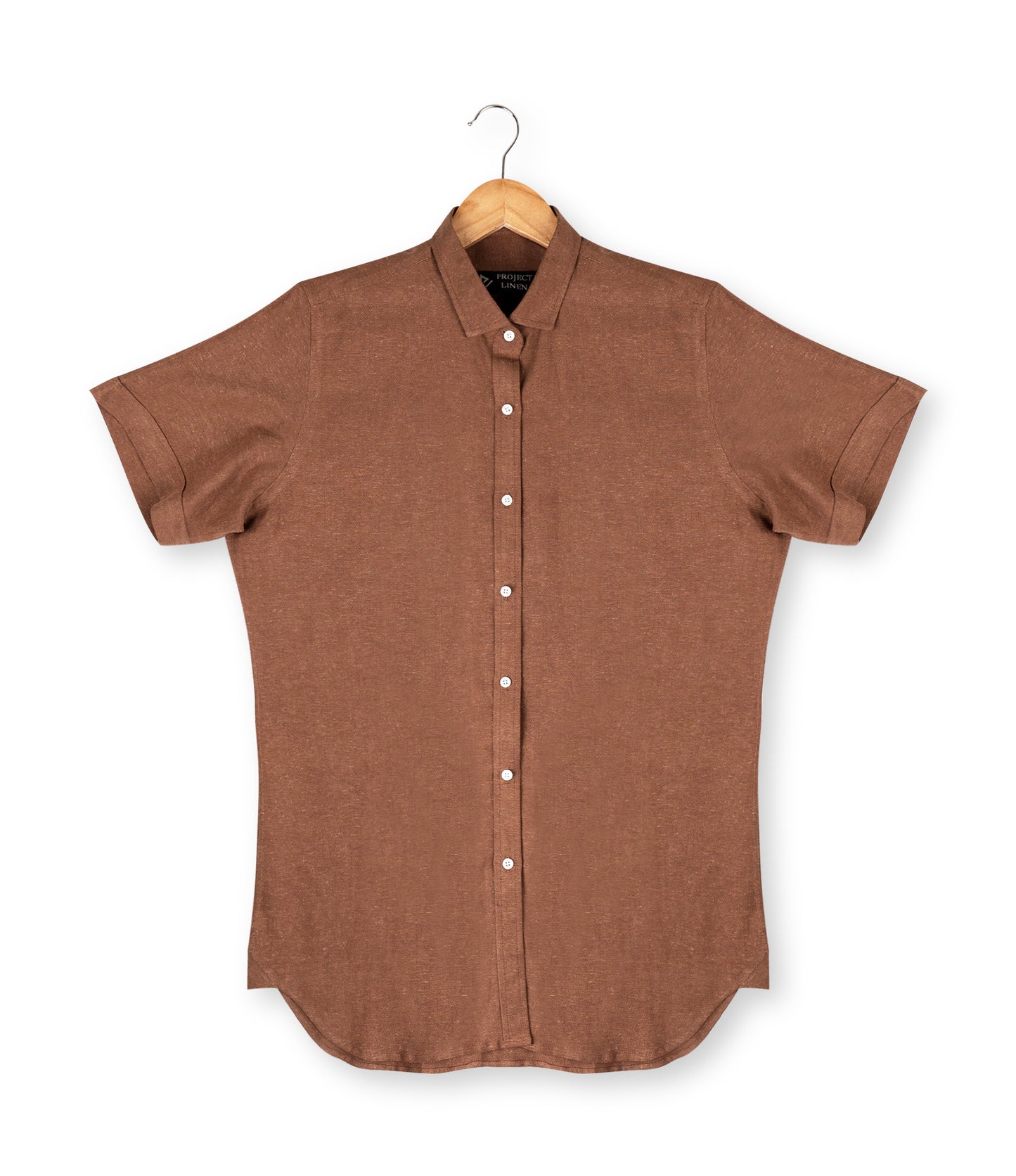 Copper Linen Shirt