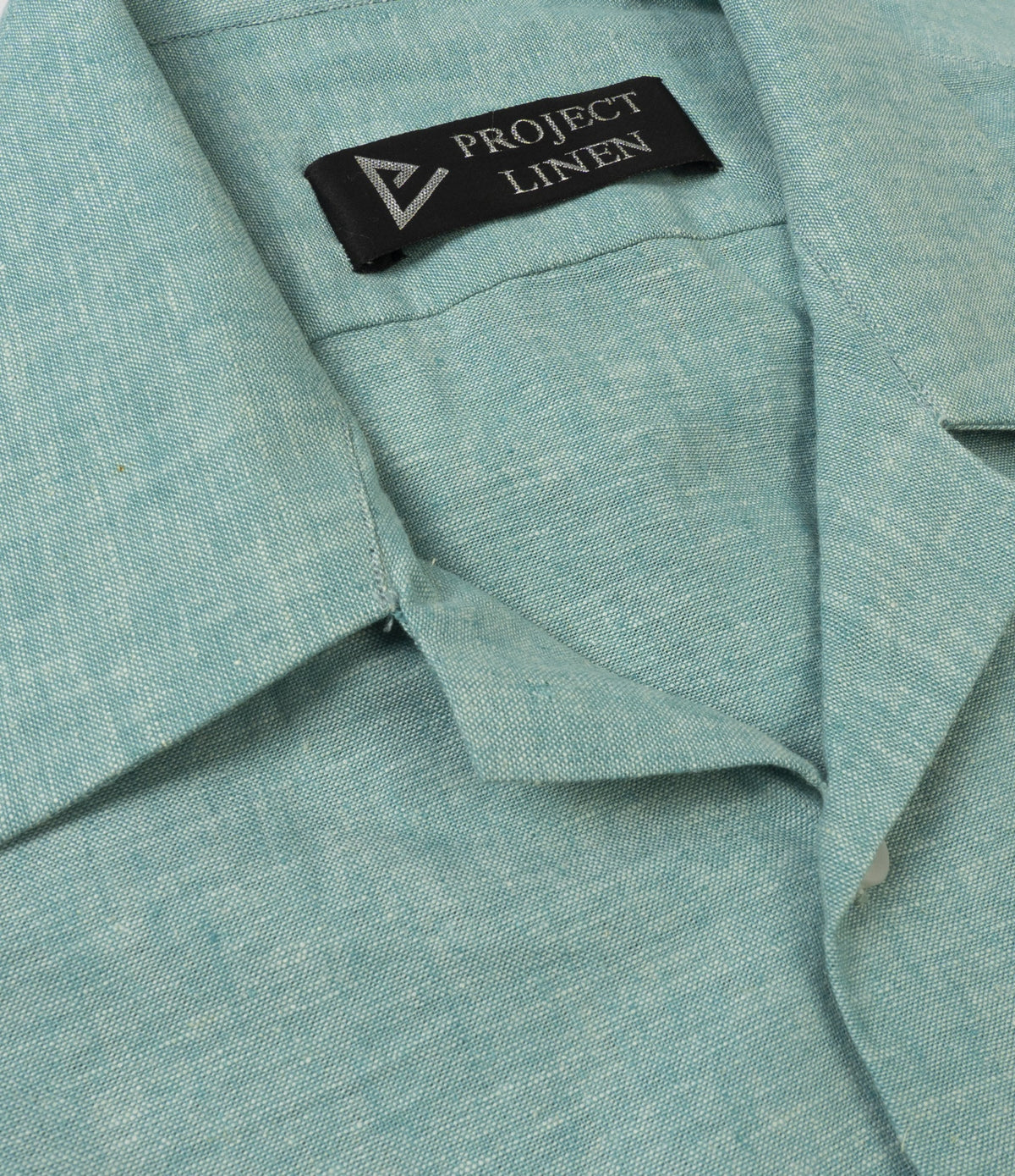 Project Linen Mint Green Cuban Linen Shirt - Her's – Project Linen