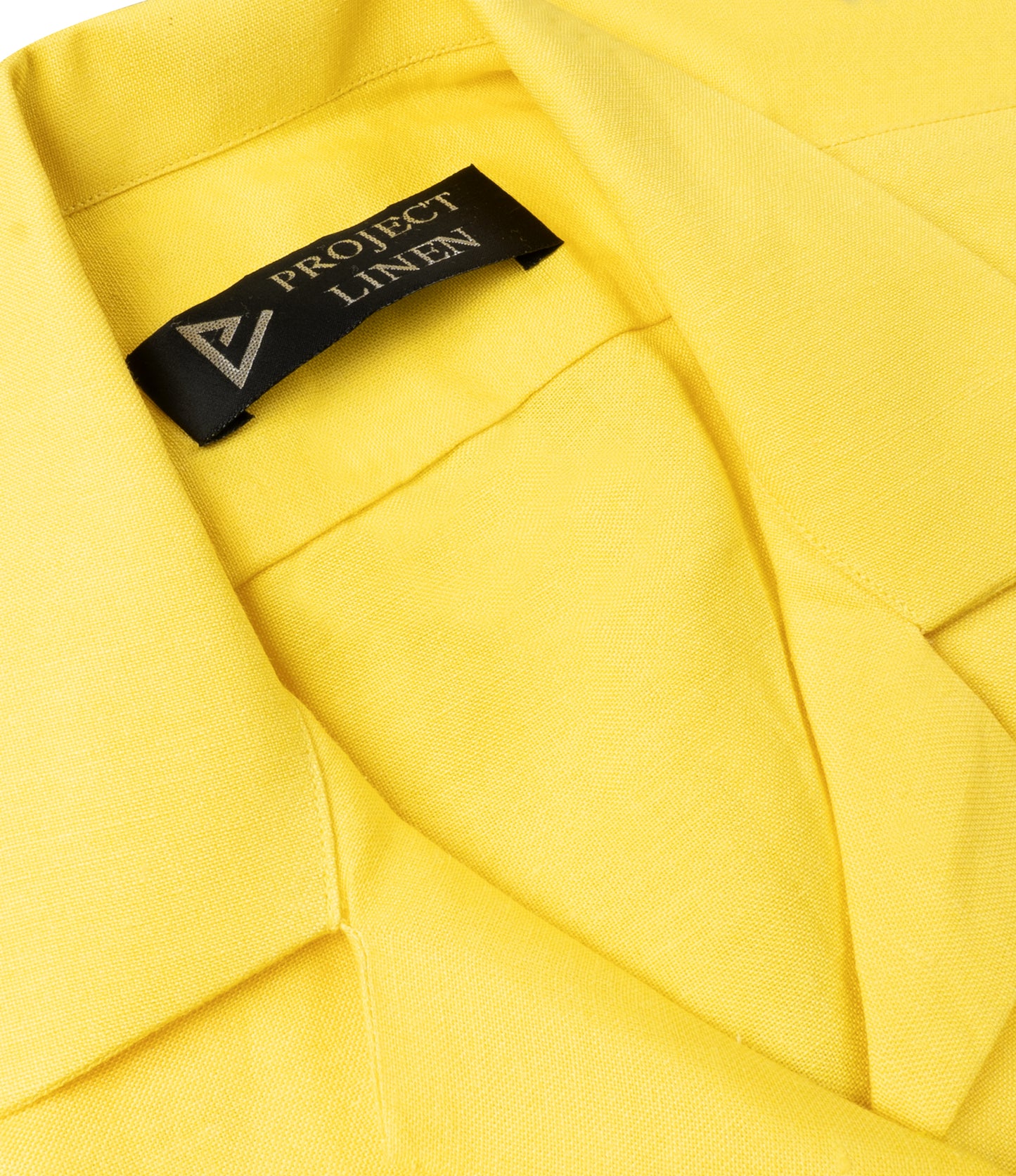 Yellow Cuban Linen Shirt - Her's