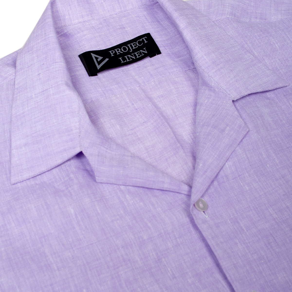 Lilac Cuban Linen Shirt