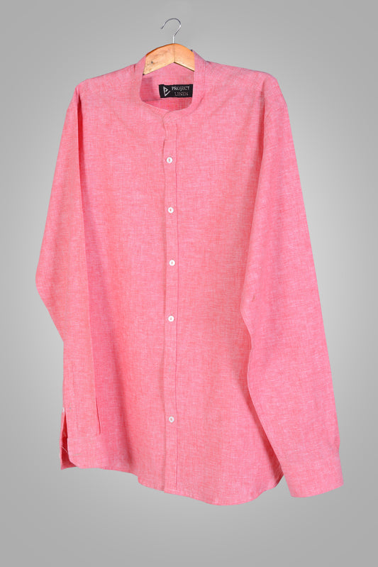 Blush Pink linen shirt - Her's
