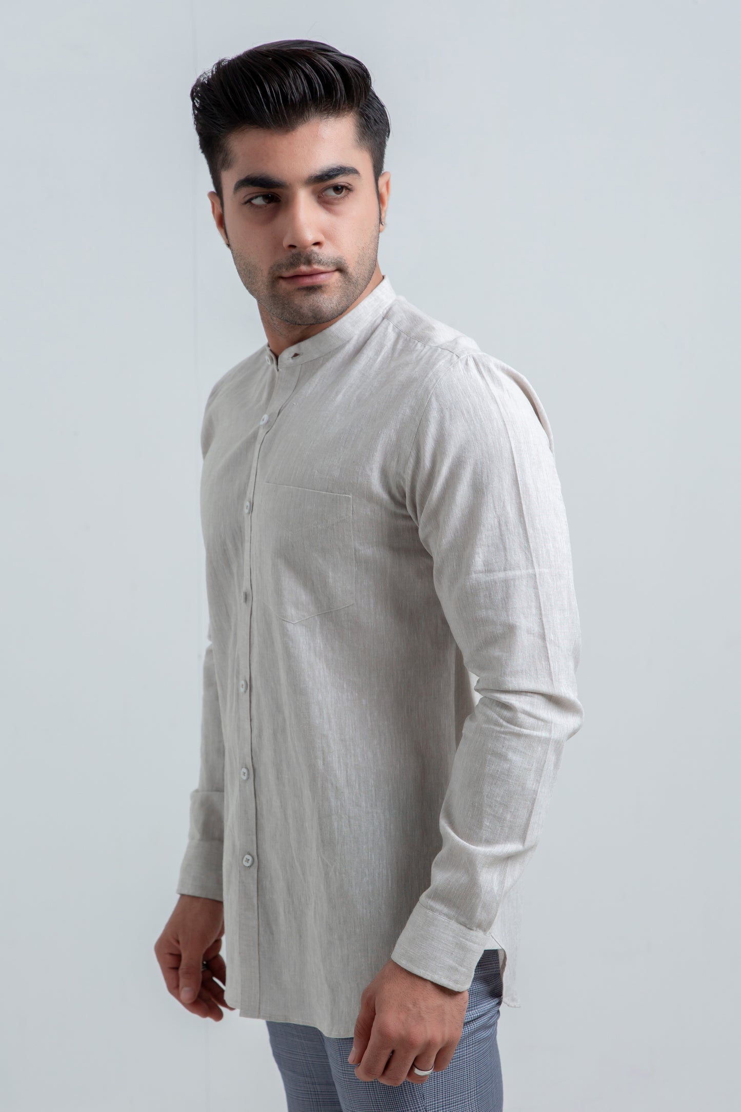 Beige Linen Shirt – Project Linen